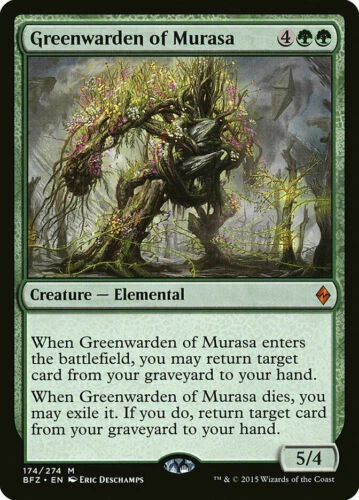 GREENWARDEN OF MURASA - MTG Battle for Zendikar Mythic Rare Creature - Image 1 of 1