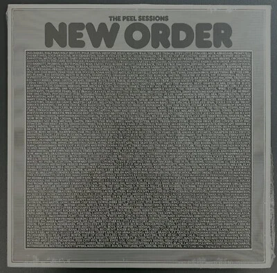 New Order The Peel Sessions 1986 UK Release Vinyl Strange Fruit Label SEALED! - Image 1 of 2