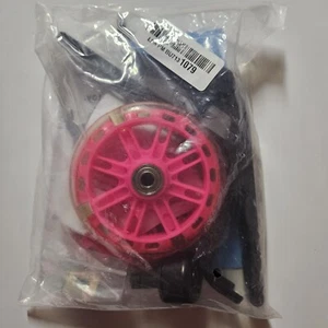 Huway Girls Pink Bicycle Universal Bike Training Wheels - Picture 1 of 6