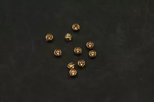 Signity 18K Gelbgold Einfassung Citrin 1,5 mm Edelsteinset Edelstein Paket 10 Stk. - Bild 1 von 6