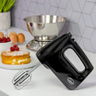6-Speed Hand Mixer with Food Processor Attachment