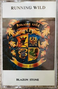 Running Wild Blazon Stone Casette-very good++ condition - Picture 1 of 3