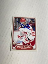 Boston University Terriers DEVIN KAPLAN Signed Card