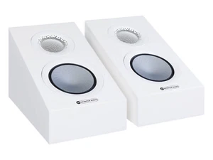 MONITOR AUDIO SILVER AMS DOLBY ATMOS 7G WHITE COPPIA NUOVI - Picture 1 of 1