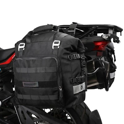 Rhinowalk Motorcycle Side Pannier Bag Waterproof Quick Release Saddle Bag 1 PC Foto 1 de 4