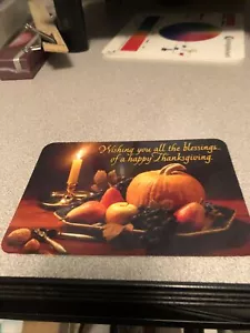 Postcard Hallmark Thanksgiving NOS - Picture 1 of 3