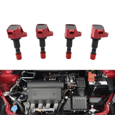 4Pcs Ignition Coil UF581 For Honda Fit 1.5L L4 2007-2008 - Image 1 of 4