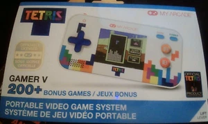 MY ARCADE: TETRIS GAMER V SISTEMA VIDEOGIOCO PORTATILE PORTATILE. 200+ GIOCHI BONUS. - Foto 1 di 6
