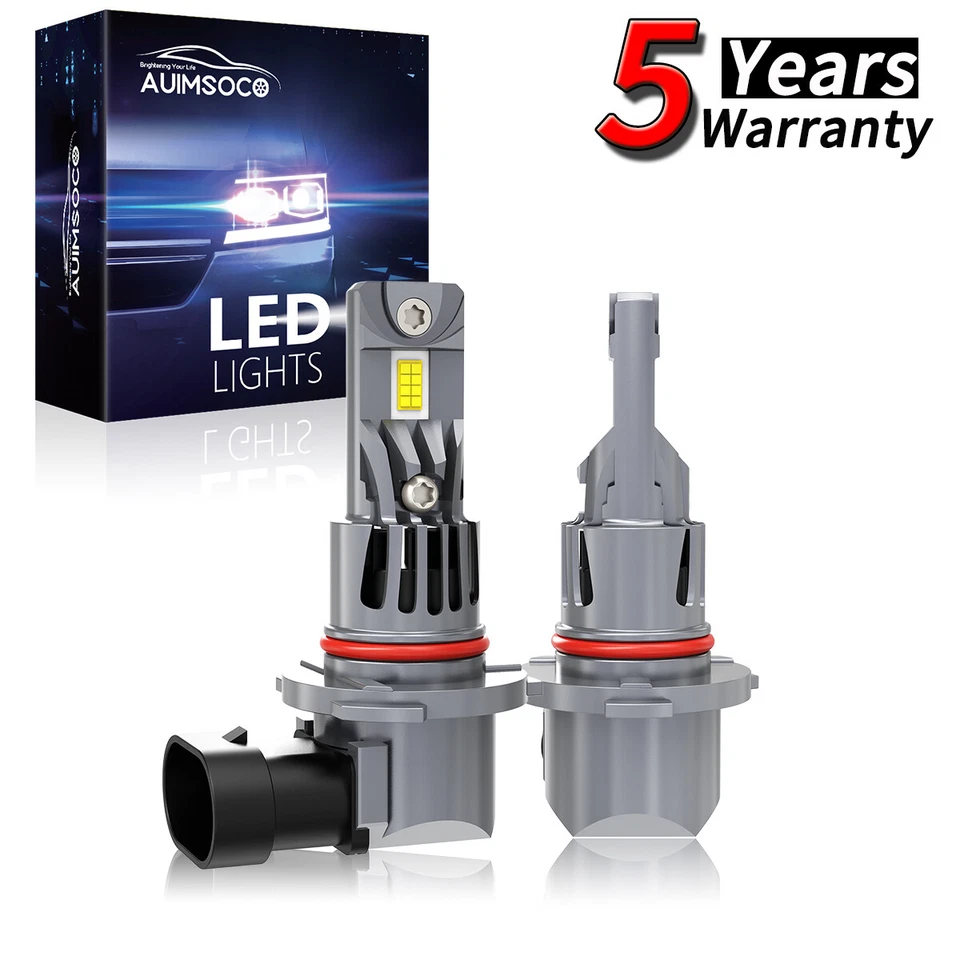 Kit de faros LED bombillas 9012 HIR2 para Ford Police Interceptor sedán 2013-2019 Foto 1 de 4