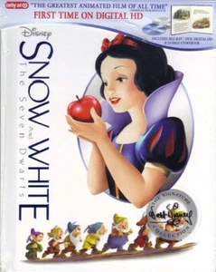 Snow White And The Seven Dwarfs (Blu-ray, DVD, 2016) Target Exclusive Digibook  - Picture 1 of 1