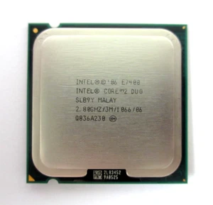 Intel Core2 Duo E7400 SLB9Y 2.8GHz cpu -used - Picture 1 of 1