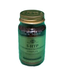 Solgar 5-HTP L-5-Hydroxytryptophan Complex - 30 Vegetable Capsules - EXP 03/26 ✅ - Picture 1 of 4