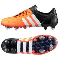 adidas ACE 15.1 SG Fußball Stollen Leder B32814 solar orange/white/core black
