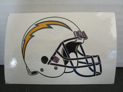 Los Angeles Chargers 2012 NFL Football 3" Helmet Sticker / Decal Made in USA NEW - Image 1 of 2