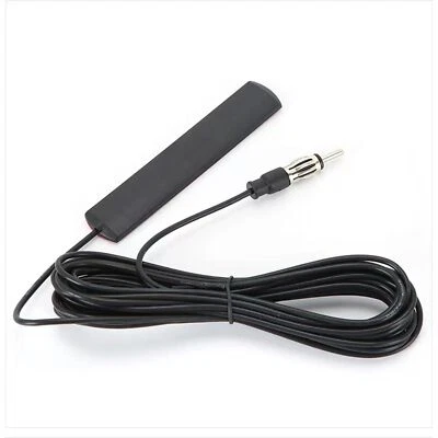 Universal Car Radio Antenna Am Fm Hidden Windshield Adhesive Mount Patch Antenna - Image 1 of 4