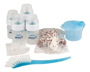 Philips Avent Anti-Colic Baby Bottle With AirFree Vent Set With Snuggle Blue - Picture 1 of 1