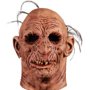 Don Post Studios Withered Old Man Mask Zombie Halloween Adult Haunt Haunted New - Picture 1 of 24