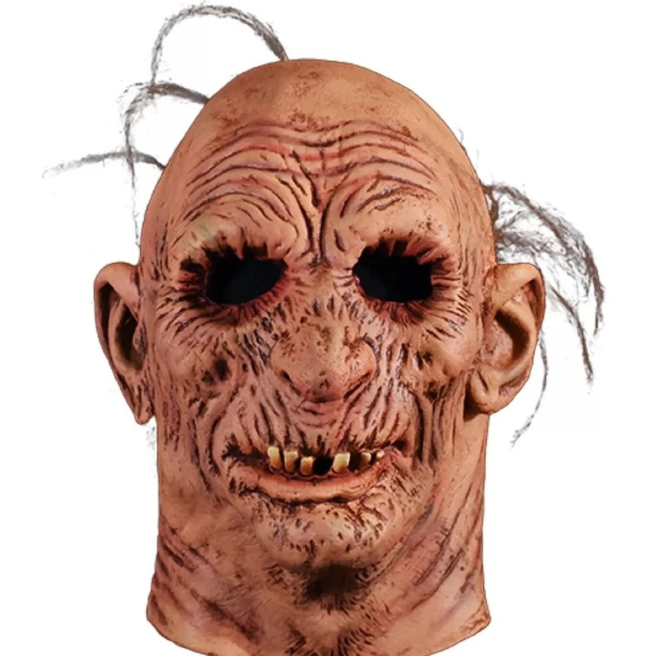 Don Post Studios Withered Old Man Mask Zombie Halloween Adult  Haunt Haunted New - Image 1 of 4