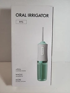 USB Rechargeable Water Flosser Irrigator - 3 Modes, 220ml Tank, & Jet Tips, PPS - Picture 1 of 5