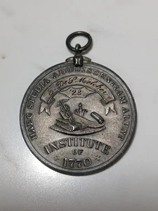 Seltener 1928 Harvard University Hasty Pudding Club 925 Silber Anhänger Medaille (LESEN) - Bild 1 von 7