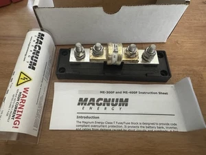 Magnum ME-300F Fuse Block Assembly 300a Class T  Qty Available and SHIPS FAST!!! - Picture 1 of 4