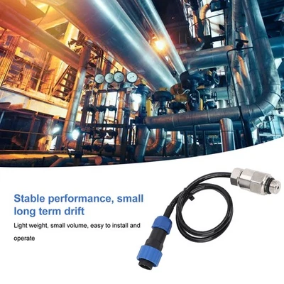 M14x1.5 2MPa Pressure Transmitter Pressure Transducer Sensor for Oil Fuel Air  - Image 1 of 4