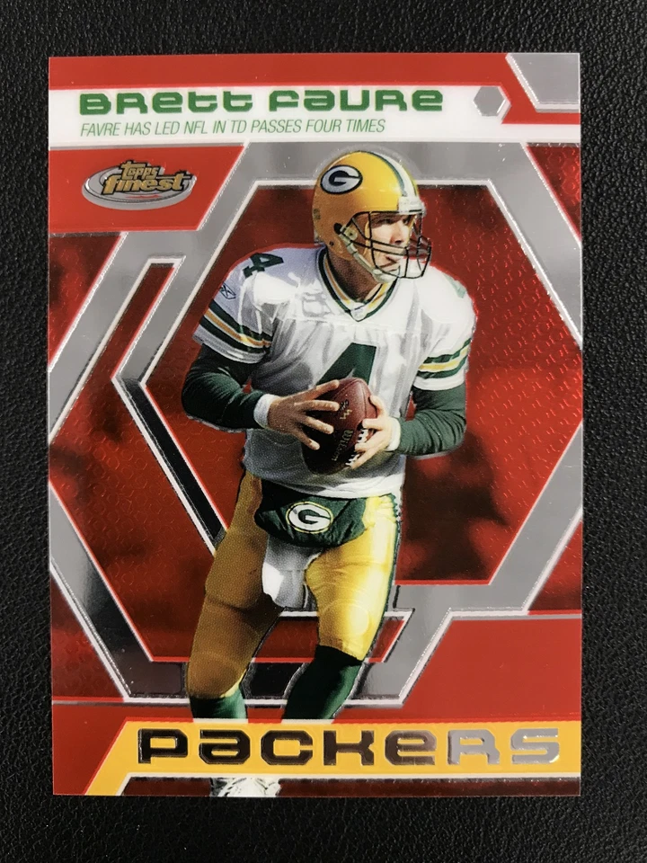 2006 Finest #BF14 Brett Favre Green Bay Packers Finest Moments - Image 1 of 2