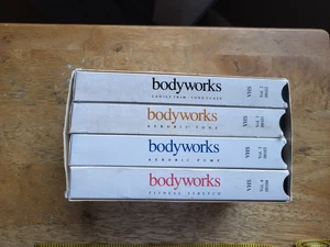 BODYWORKS VHS BOX SET 4 WORKOUT VIDEOS SEE LISTING FOR TITLES GUC TESTED A+++ - Picture 1 of 4