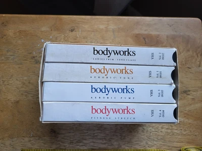 BODYWORKS VHS BOX SET 4 WORKOUT VIDEOS SEE LISTING FOR TITLES GUC TESTED A+++ - Image 1 of 4