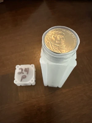 2024 P Jefferson Nickels Overstuffed Roll  - Image 1 of 4