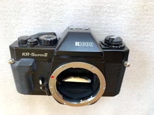 Cámara fotográfica Ricoh KR-5 Super II 35 mm de colección solo cuerpo-PROBADO - Imagen 1 de 7