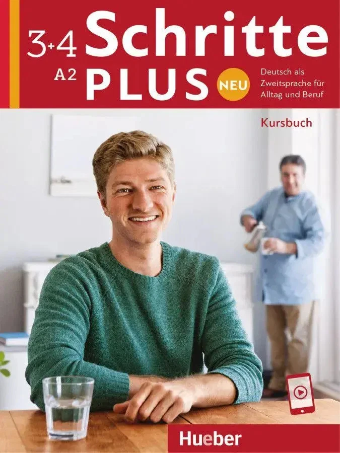 Schritte plus Neu 3+4 A2 Deutsch als Zweitsprache für Alltag und Beruf. Kursbuch - Bild 1 von 1