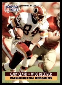 1991 Pro Set Gary Clark Washington Redskins #317 - Picture 1 of 2