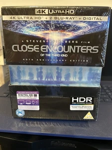Close Encounters Of The Third Kind 4K Blu Ray Anniversary Edition NEW & SEALED - Picture 1 of 4