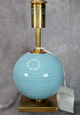 Lámpara de mesa acento Kate Spade Corbin confort visual turquesa arena 21" x 11" Foto 1 de 4