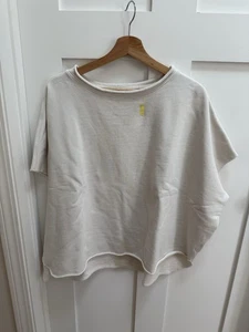 Frank & Eileen Round Neck Olive Triple Fleece Capelet Bone - One Size - Bild 1 von 7