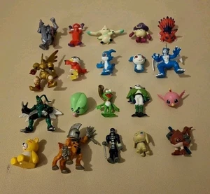 20 Stück Digimon Mini Figuren Spielzeug Bandai Vintage schönes Sortiment! - Bild 1 von 15