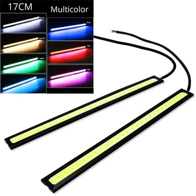 12V LED Car Interior Strip Lights - Multi Colour Bar Lamp for Car, Van & Caravan - Image 1 of 4