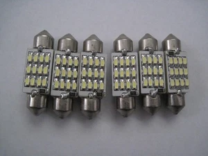 12x canbus error free 3014smd 2W 6418 36mm 37mm led Cool White Fit BMW - Bild 1 von 10