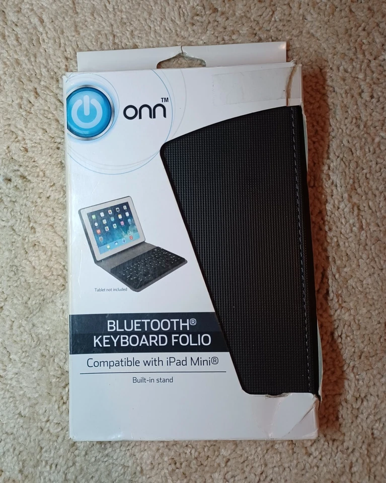Bluetooth Keyboard Folio For ipad Mini ONN  $9.90 - Image 1 of 4