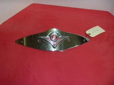 Parabrisas cromado Kawasaki Vulcan 900 LT 2006-2023 con placa de identificación Foto 1 de 2