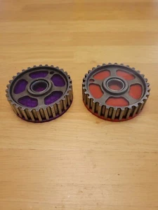 Einzigartige Untersetzer aus Nockenrolle & Harz mechanisch handgefertigt - Bild 1 von 7