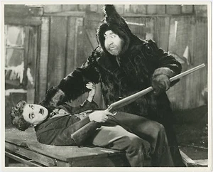 Charles Chaplin & Mack Swain 1925 “The Gold Rush” Movie Publicity Still b/w - Picture 1 of 3