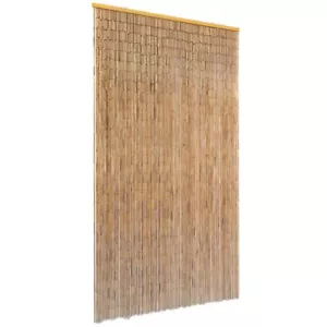 100cm Bamboo Door Curtain Insect Repellent Wooden Screen Home Patio Porch Decor - Picture 1 of 4