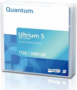 Quantum MR-L5MQN-01 LTO Ultrium 5 1.5/3.0TB Data Cartridge (Brick Red) - Afbeelding 1 van 2