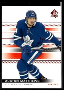 2019-20 SP Authentic limited red Auston Matthews #70 H11R2I - Picture 1 of 2