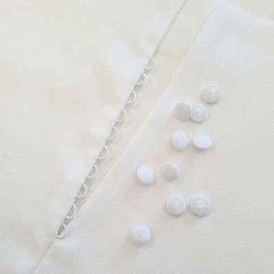 Elasticated Bridal Loops and Covered Buttons - Image 1 of 4
