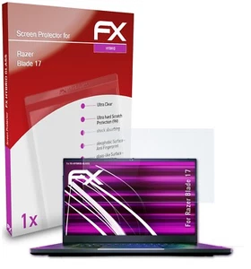 Film de protection en verre atFoliX pour lame Razer 17 protection en verre hybride 9H - Photo 1/8