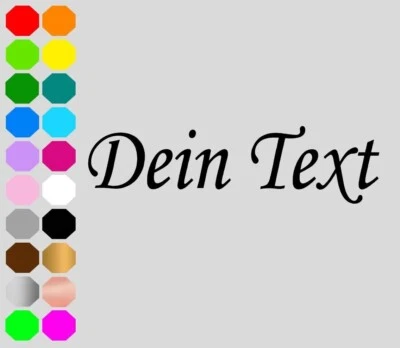 Wunschtext Bügelbild Name eigener Text ABC Flexfolie dunkle u. helle Stoffe - Bild 1 von 3