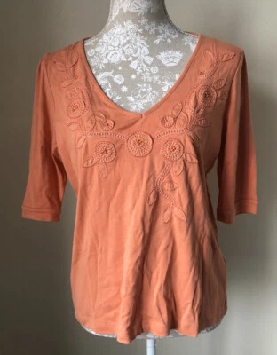 Per Una V Neck T-shirt UK 16 - Image 1 of 4